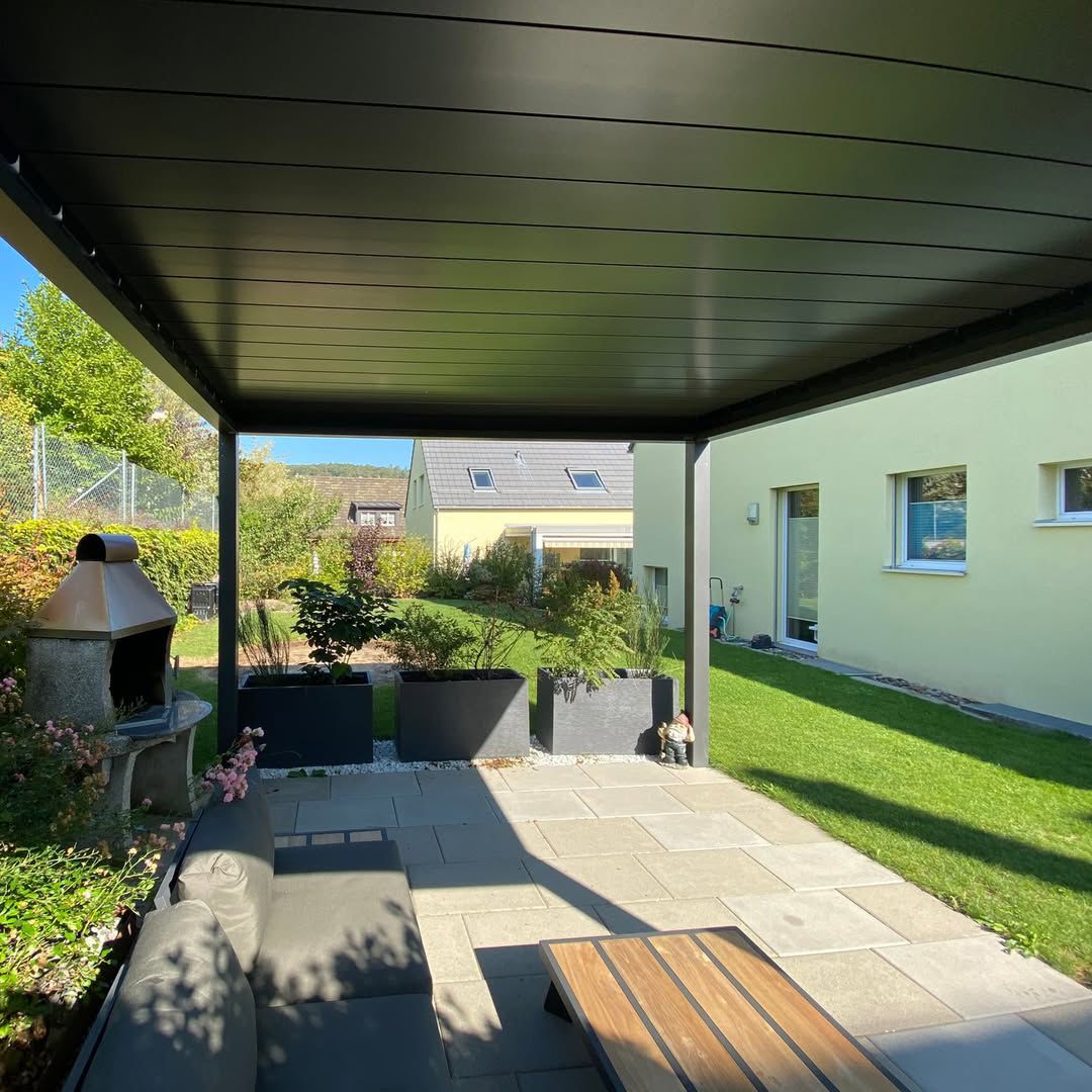 Pergola Systeme aus Aluminium